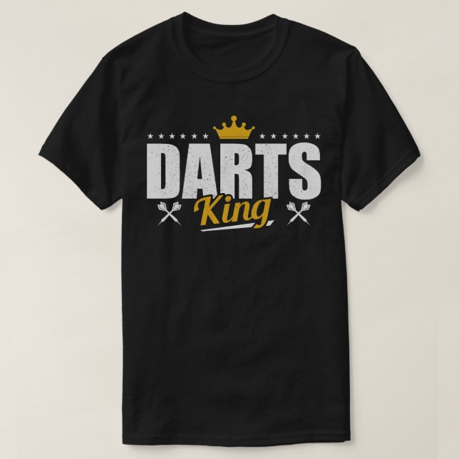 Camiseta Darts King (Diseño del anverso)