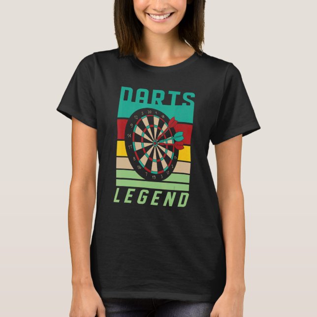 Camiseta Darts Legend DartBoard Dart Player Bullseye Sport (Anverso)