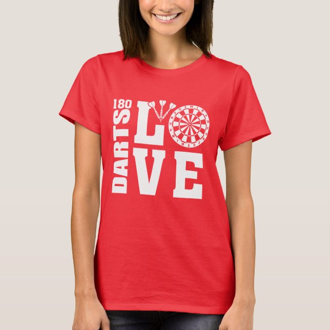 Camiseta Darts Love (Anverso)