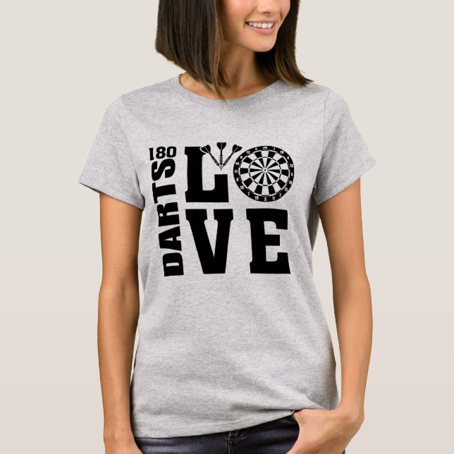 Camiseta Darts Love (Anverso)
