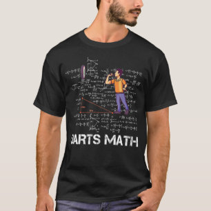 Camiseta Darts Math Teacher Physics Formulas Club Bar