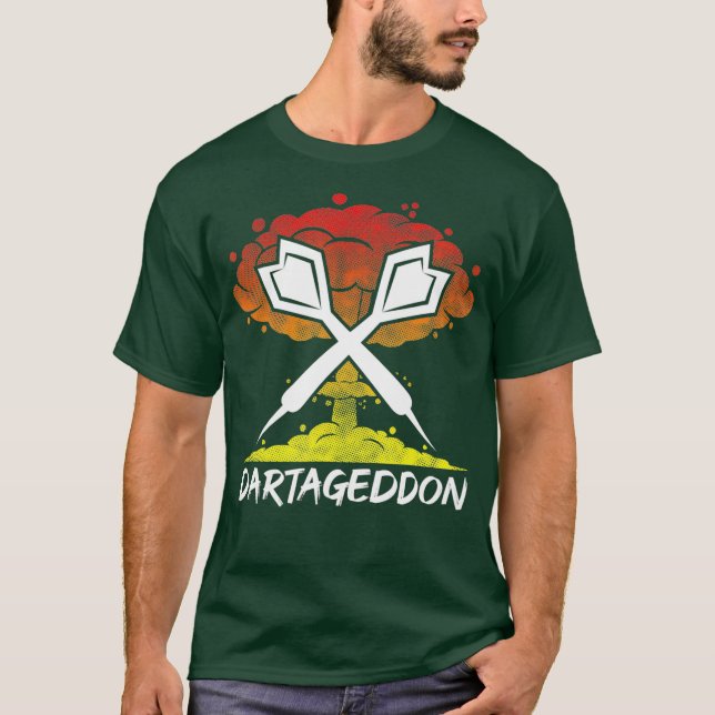 Camiseta Darts Player Dartageddon (Anverso)