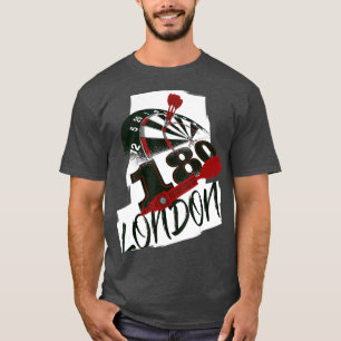 Camiseta Darts Player love Dart WM London dartboard 180