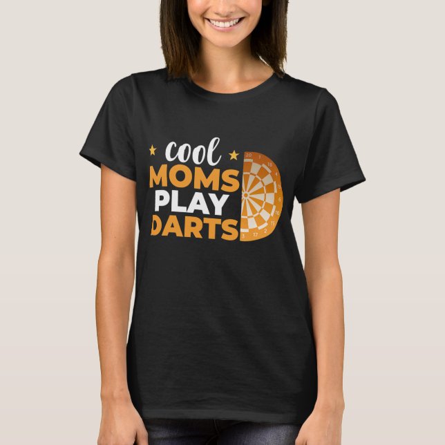 Camiseta Darts Pub Dartboard Sports Dart Team Darts Mom  (Anverso)