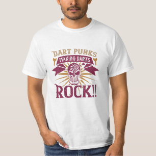 Camiseta Darts - Punks Dart que hacen rocas a los dardos!