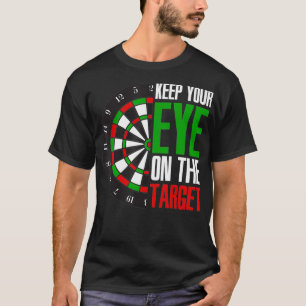 Camiseta Darts Team - dartistas lanzando dardos a bordo