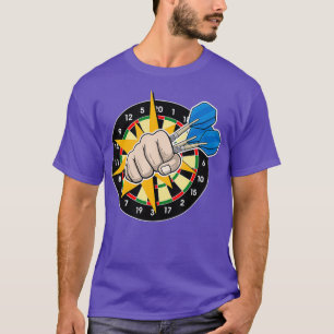 Camiseta Darts Team - dartistas lanzando dardos a bordo