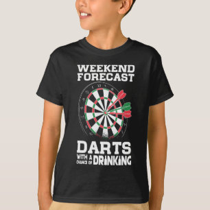 Camiseta Darts Weekend Beer Beer Dart Player