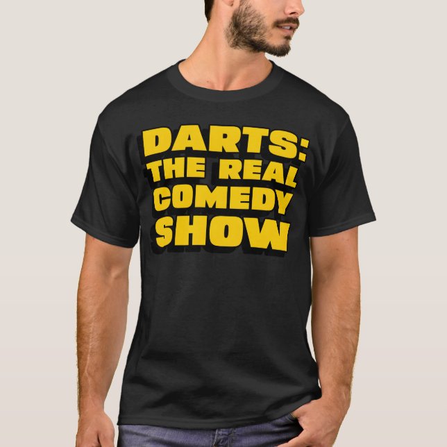 Camiseta Dartshe Real Comedy Show funny (Anverso)