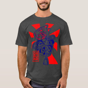 Camiseta Daruma Kitsune Mask