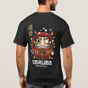 Camiseta Daruma - Nunca Cae