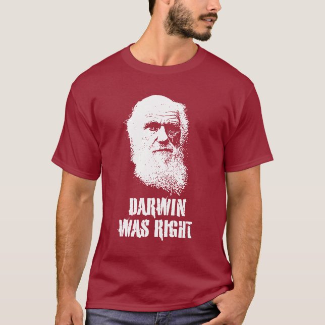CAMISETA DARWIN CORRECTO (Anverso)