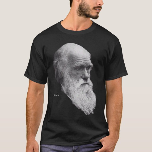 Camiseta darwin, Darwin (Anverso)