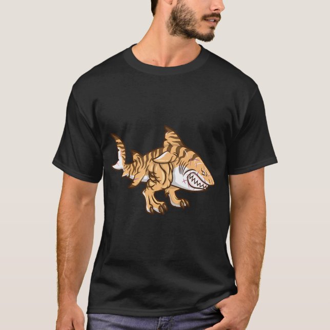Camiseta Darwin el tiburón (Anverso)