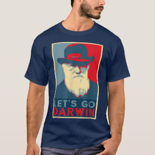Camiseta Darwin Hope Style Funny Trendy sarcásticas lets Go