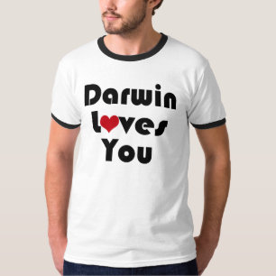 Camiseta Darwin Lves You