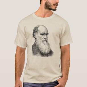 Camiseta Darwin Portrait Evolution/ Charles Darwin
