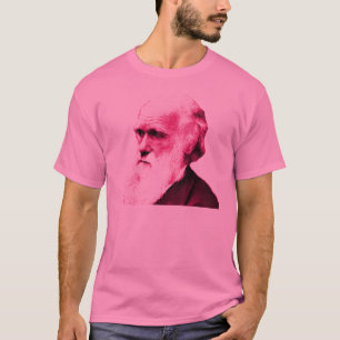Camiseta Darwin rosado