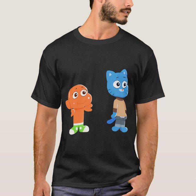 Camiseta Darwin y Gumball (Anverso)