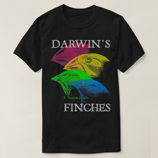 Camiseta Darwins encuentra al profesor de biología de la ci (Diseño del anverso)