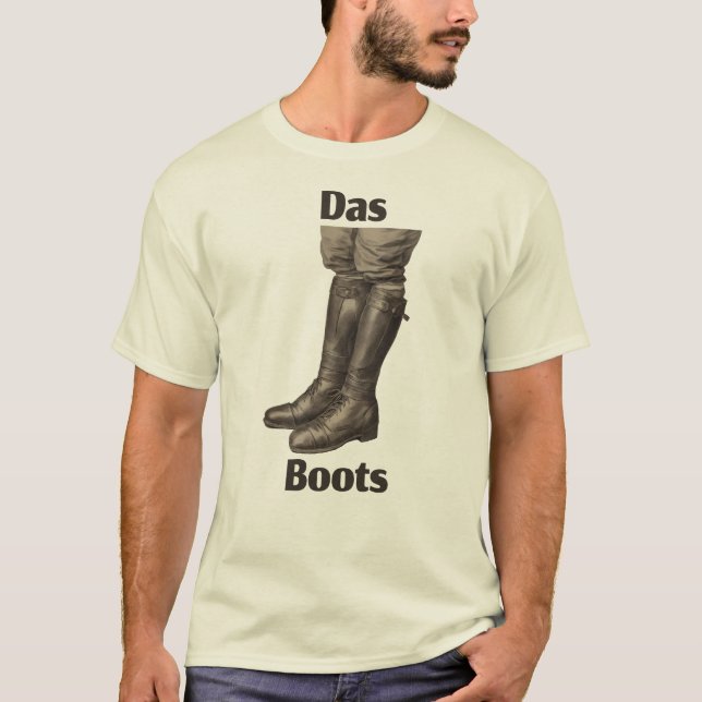 Camiseta Das Boots T-Shirt (Anverso)