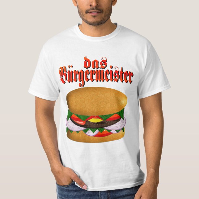 Camiseta Das Burgermeister T-Shirt (Anverso)