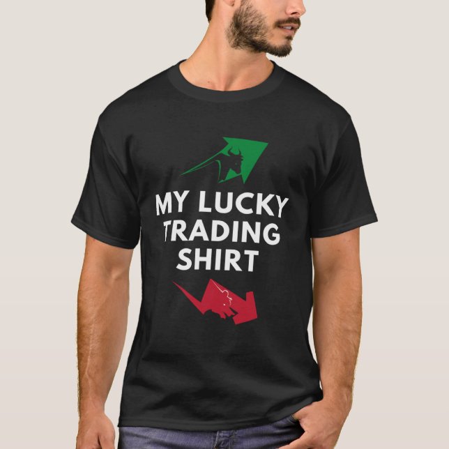Camiseta Das ist mein Glücklicher Trader   Day Trader s (Anverso)