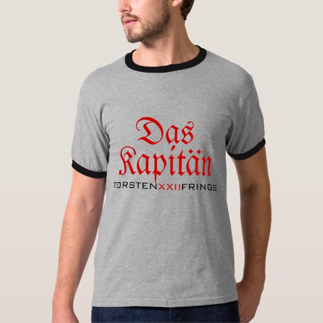 CAMISETA DAS KAPITAN (Anverso)