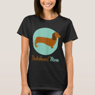 Camiseta Daschund Mom Weiner Dog Lover Regalo Mami