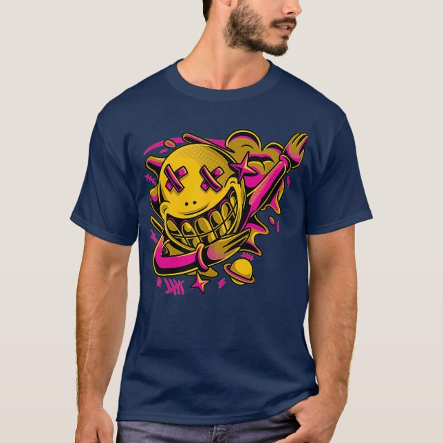 Camiseta DAT DAB Sonriente DJ Appartal (Anverso)