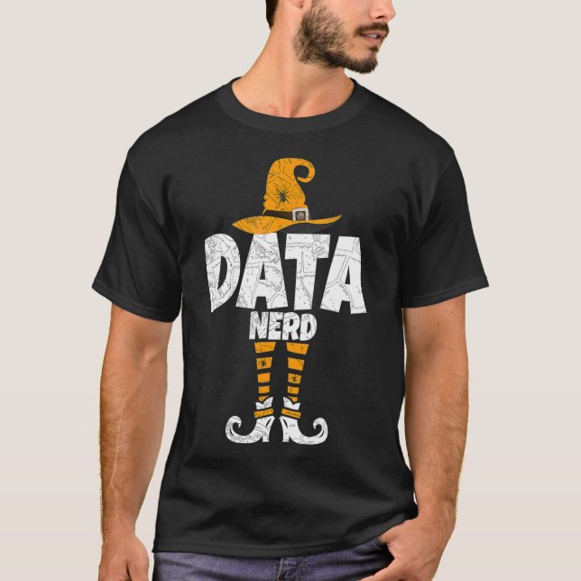 Camiseta Data Nerd Statistics Analyst Technology Scientist  (Anverso)