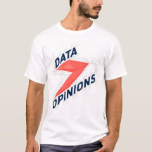 DATA > OPINIONS Men’s T-Shirt | Geek Tee