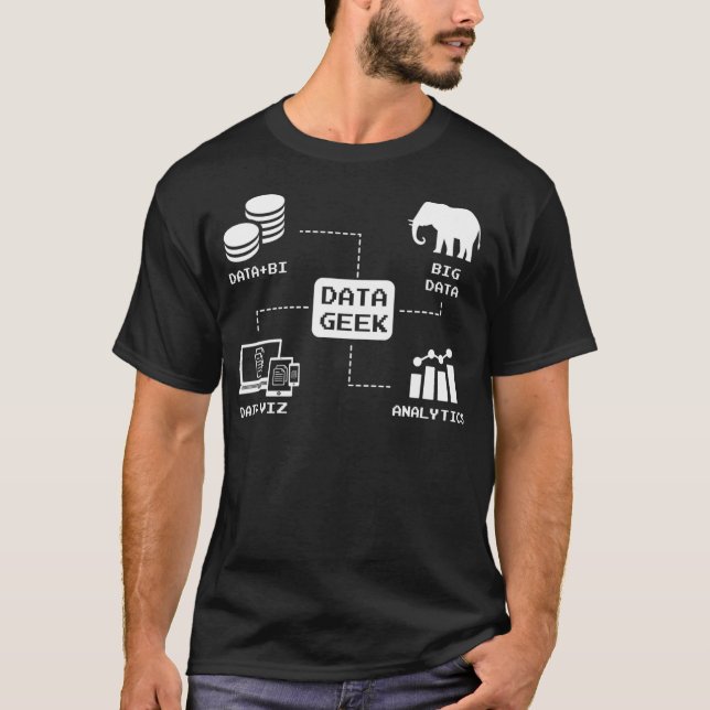 Camiseta Data Science Engineer - Statistics Modelling Data  (Anverso)