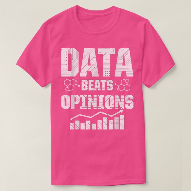 Camiseta Data Scientist Data Science Mining Analyst 334 (Diseño del anverso)