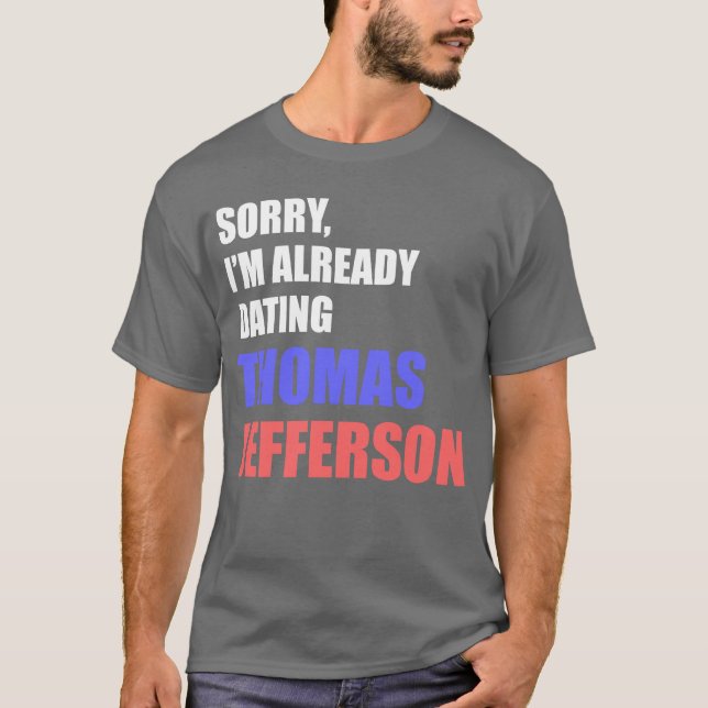 Camiseta Datación Thomas Jefferson (Anverso)