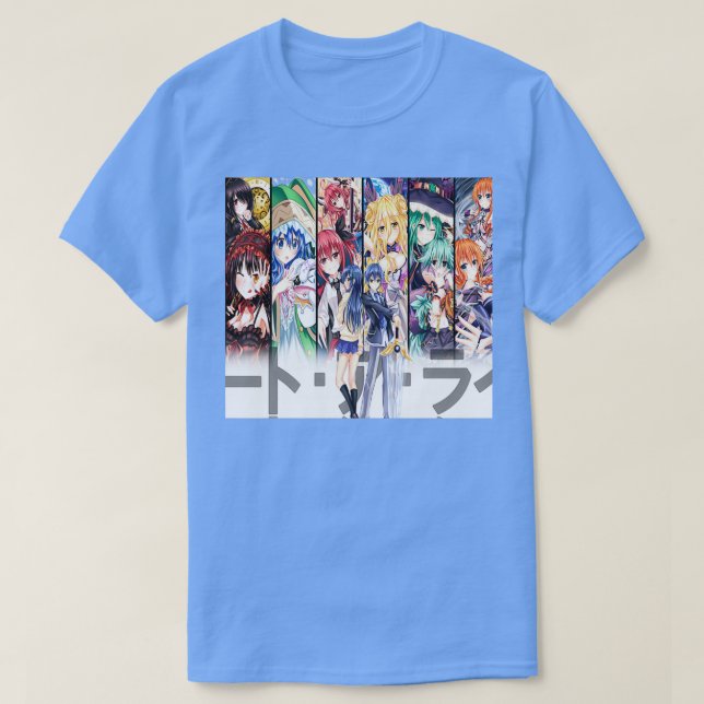 Camiseta Date A Live Squad (Diseño del anverso)