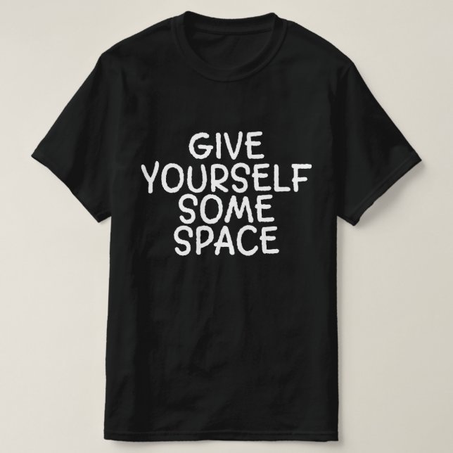 Camiseta Date un Espacio (Diseño del anverso)