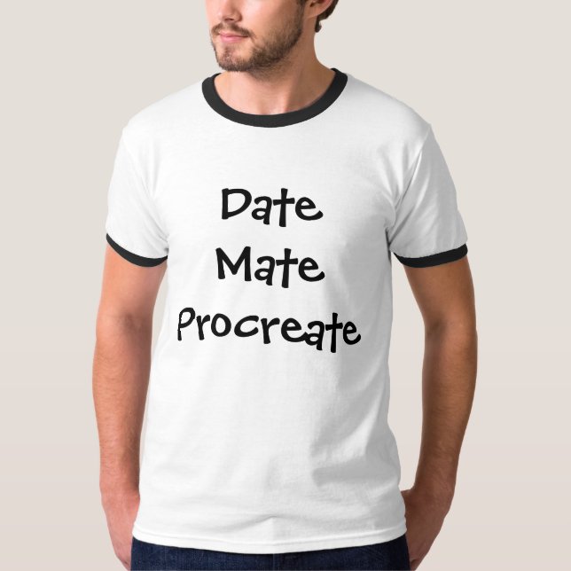 Camiseta DateMate procrea (Anverso)