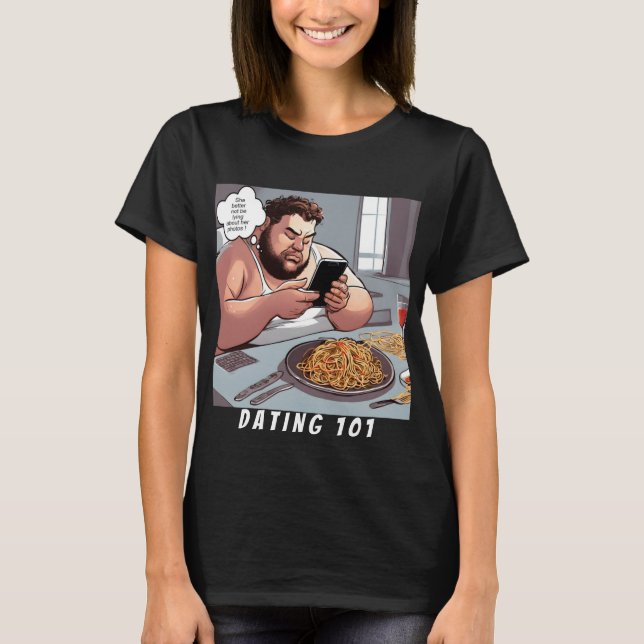 Camiseta Dating 101 Love is a Battlefield (Anverso)
