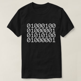 CAMISETA DATOS BINARIOS