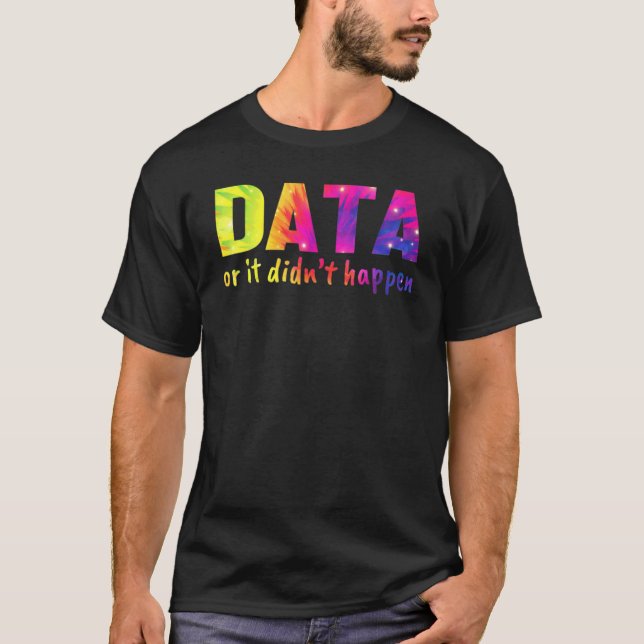 Camiseta Datos o no pasó  Psicólogo Escolar (Anverso)