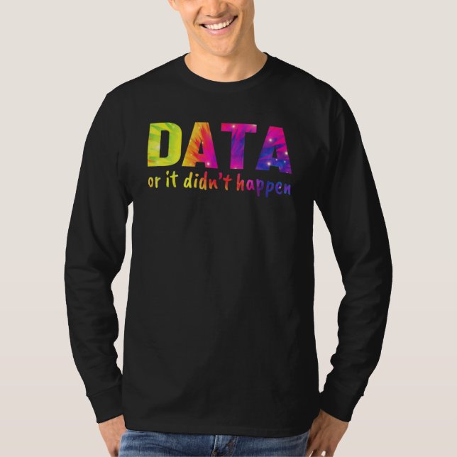 Camiseta Datos o no pasó  Psicólogo Escolar (Anverso)