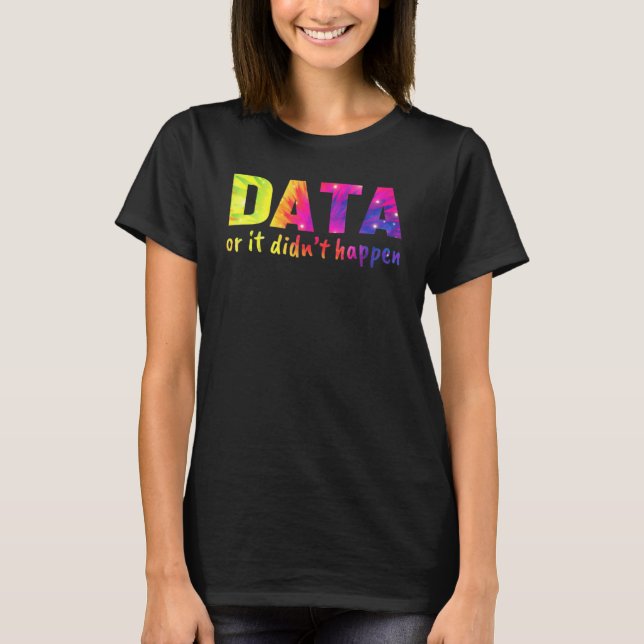 Camiseta Datos o no pasó  Psicólogo Escolar (Anverso)