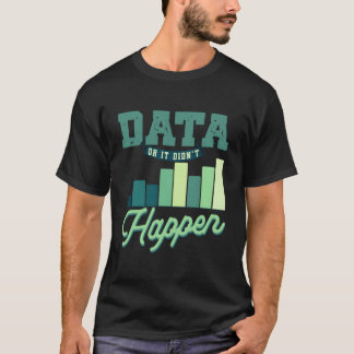 Camiseta Datos O No Se Aplicó Análisis De Comportamiento