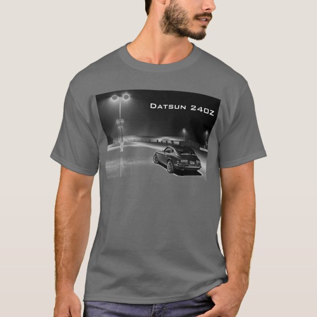 Camiseta Datsun 240z en la noche (Anverso)