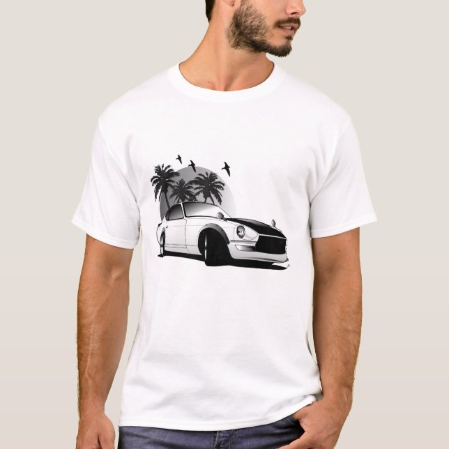 Camiseta Datsun 240z redux (Anverso)