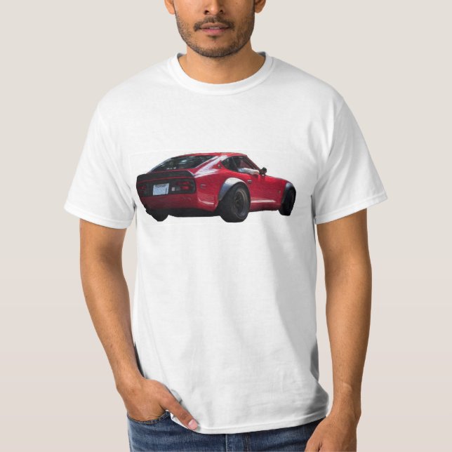 Camiseta Datsun 260Z apoya (Anverso)
