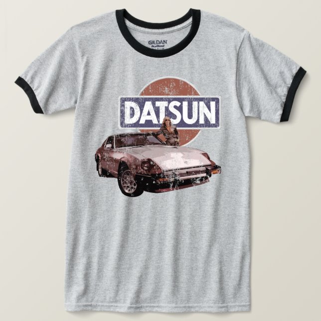 Camiseta Datsun apenado (Anverso del diseño)