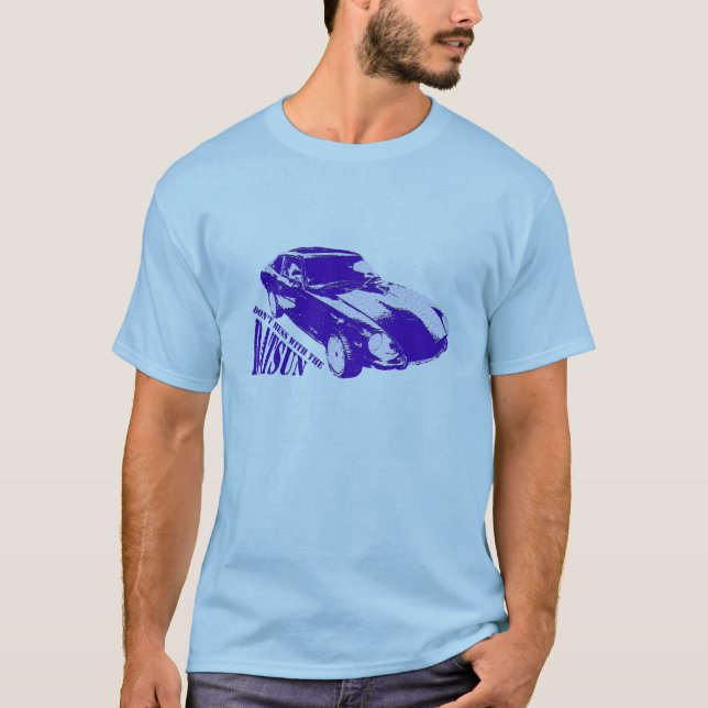 Camiseta Datsun azul marino (Anverso)
