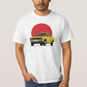 Camiseta Datsun Cherry E10 100A/120A - 9 colores de sol roj